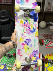 Skate Virgil Abloh Watercolor Monogram Multicolor