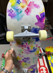 Skate Virgil Abloh Watercolor Monogram Multicolor